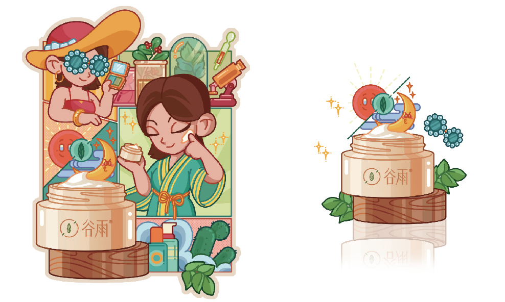 原创IP《老李很慌张》x 谷雨